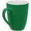 Кружка Good Morning с покрытием софт-тач, зеленая с логотипом в Балашихе заказать по выгодной цене в кибермаркете AvroraStore