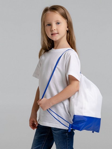 Рюкзак детский Classna, белый с красным с логотипом в Балашихе заказать по выгодной цене в кибермаркете AvroraStore