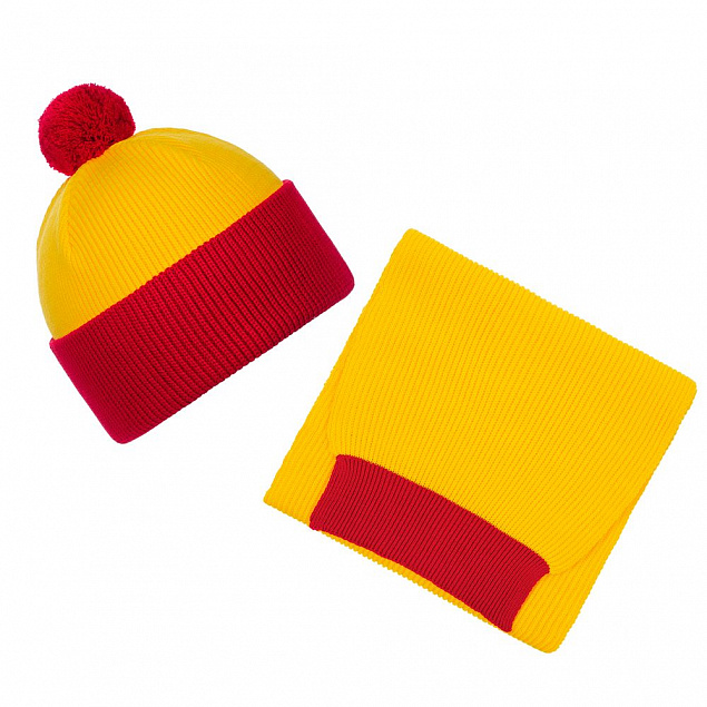 Набор Snappy, желтый с красным с логотипом в Балашихе заказать по выгодной цене в кибермаркете AvroraStore
