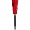 Зонт-трость Silverine, красный с логотипом в Балашихе заказать по выгодной цене в кибермаркете AvroraStore