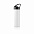 Спортивная бутылка для воды с трубочкой, 500 мл, серебряный с логотипом в Балашихе заказать по выгодной цене в кибермаркете AvroraStore