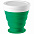 Складной стакан Astrada, зеленое яблоко с логотипом в Балашихе заказать по выгодной цене в кибермаркете AvroraStore
