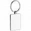 Брелок White Rectangle с логотипом в Балашихе заказать по выгодной цене в кибермаркете AvroraStore