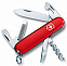 Армейский нож Sportsman 84, красный с логотипом в Балашихе заказать по выгодной цене в кибермаркете AvroraStore