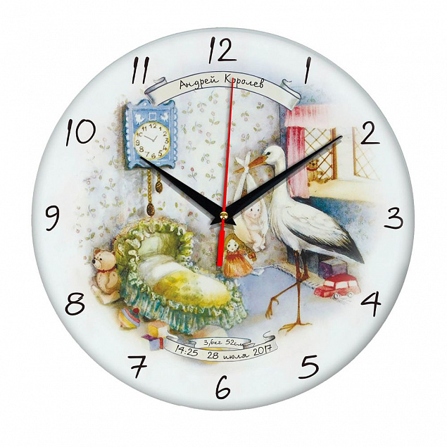 Часы настенные стеклянные Time Wheel с логотипом в Балашихе заказать по выгодной цене в кибермаркете AvroraStore