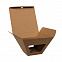 Коробка для чайных пар 27600, 27800, размер 17,2х10,94х8,2 см,  микрогофрокартон, коричневый с логотипом в Балашихе заказать по выгодной цене в кибермаркете AvroraStore