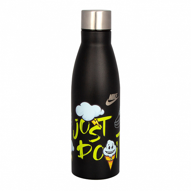 Термобутылка вакуумная герметичная Portobello, Fresco Neo, 500 ml, черная с логотипом в Балашихе заказать по выгодной цене в кибермаркете AvroraStore