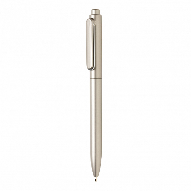 Ручка X6, серый с логотипом в Балашихе заказать по выгодной цене в кибермаркете AvroraStore
