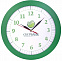 Часы настенные Vivid large, зеленые с логотипом в Балашихе заказать по выгодной цене в кибермаркете AvroraStore