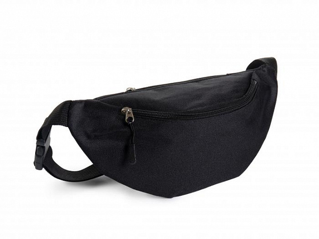 Рюкзаки и сумки Сумка поясная STAN оксфорд 300, 121 Чёрный с логотипом в Балашихе заказать по выгодной цене в кибермаркете AvroraStore