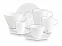 Чайная пара Caffe Club White с логотипом в Балашихе заказать по выгодной цене в кибермаркете AvroraStore