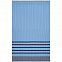 Плед Friolenta, синий с голубым с логотипом в Балашихе заказать по выгодной цене в кибермаркете AvroraStore