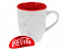 Кружка Пинт, белый/красный с логотипом в Балашихе заказать по выгодной цене в кибермаркете AvroraStore