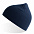 Шапка детская KID YALA, вязанная, 100%  органический хлопок, голубой с логотипом в Балашихе заказать по выгодной цене в кибермаркете AvroraStore