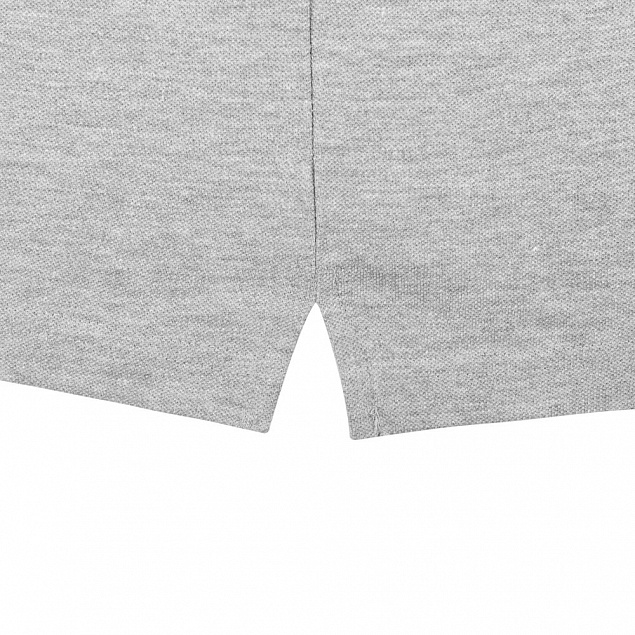 Рубашка поло Heavymill серый меланж с логотипом в Балашихе заказать по выгодной цене в кибермаркете AvroraStore