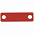 Шильдик металлический Alfa Liten, красный с логотипом в Балашихе заказать по выгодной цене в кибермаркете AvroraStore