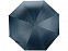 Зонт-трость полуавтомат Майорка, синий/серебристый с логотипом в Балашихе заказать по выгодной цене в кибермаркете AvroraStore
