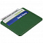 Чехол для карточек Nebraska, зеленый с логотипом в Балашихе заказать по выгодной цене в кибермаркете AvroraStore