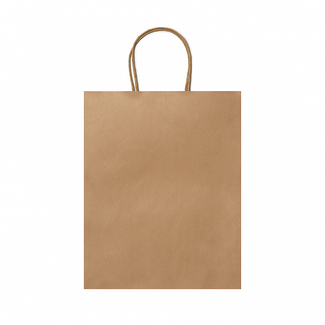 Пакет бумажный ARCE, Бежевый с логотипом в Балашихе заказать по выгодной цене в кибермаркете AvroraStore