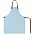 Фартук Denim Team, голубой с логотипом в Балашихе заказать по выгодной цене в кибермаркете AvroraStore