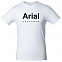 Футболка Arial обитания, белая с логотипом в Балашихе заказать по выгодной цене в кибермаркете AvroraStore