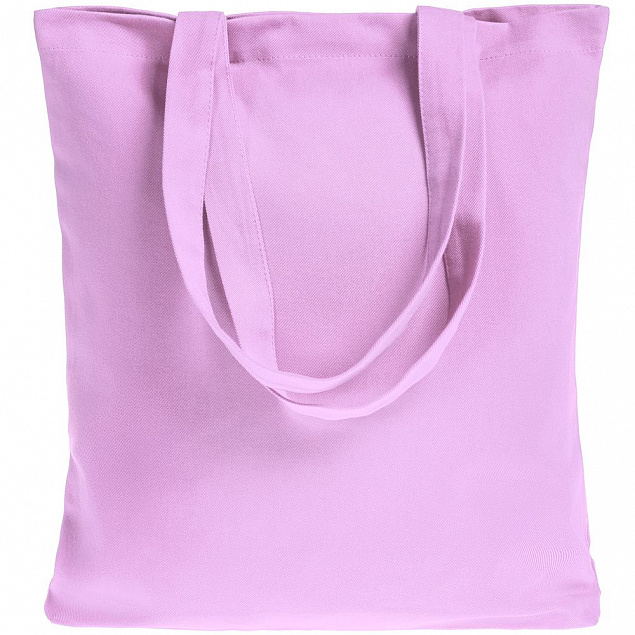 Холщовая сумка Avoska, розовая с логотипом в Балашихе заказать по выгодной цене в кибермаркете AvroraStore