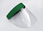 Защитный экран для лица с поролоном, зеленый с логотипом в Балашихе заказать по выгодной цене в кибермаркете AvroraStore