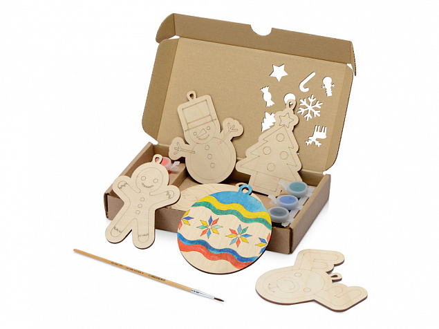 Подарочный набор для раскрашивания Christmas Toys с логотипом в Балашихе заказать по выгодной цене в кибермаркете AvroraStore