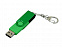 USB 2.0- флешка промо на 8 Гб с поворотным механизмом и однотонным металлическим клипом с логотипом в Балашихе заказать по выгодной цене в кибермаркете AvroraStore