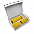 Набор Hot Box E2 софт-тач EDGE CO12s grey (желтый) с логотипом в Балашихе заказать по выгодной цене в кибермаркете AvroraStore
