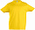 Футболка детская Imperial Kids 190, желтая с логотипом в Балашихе заказать по выгодной цене в кибермаркете AvroraStore