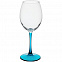 Бокал для вина Enjoy, голубой с логотипом в Балашихе заказать по выгодной цене в кибермаркете AvroraStore
