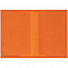Обложка для паспорта Shall, оранжевая с логотипом в Балашихе заказать по выгодной цене в кибермаркете AvroraStore