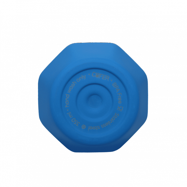 Кофер софт-тач EDGE CO12s (голубой) с логотипом в Балашихе заказать по выгодной цене в кибермаркете AvroraStore