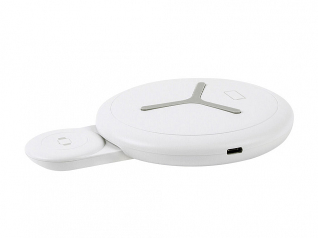 Зарядное устройство Rombica NEO Qwatch White с логотипом в Балашихе заказать по выгодной цене в кибермаркете AvroraStore