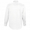 Рубашка мужская с длинным рукавом BEL AIR, белая с логотипом в Балашихе заказать по выгодной цене в кибермаркете AvroraStore