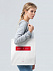 Холщовая сумка «Дышите, не дышите», молочно-белая с логотипом в Балашихе заказать по выгодной цене в кибермаркете AvroraStore