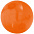 Надувной пляжный мяч Sun and Fun, полупрозрачный оранжевый с логотипом в Балашихе заказать по выгодной цене в кибермаркете AvroraStore