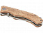 Dave карманный нож с зажимом для ремня, дерево с логотипом в Балашихе заказать по выгодной цене в кибермаркете AvroraStore