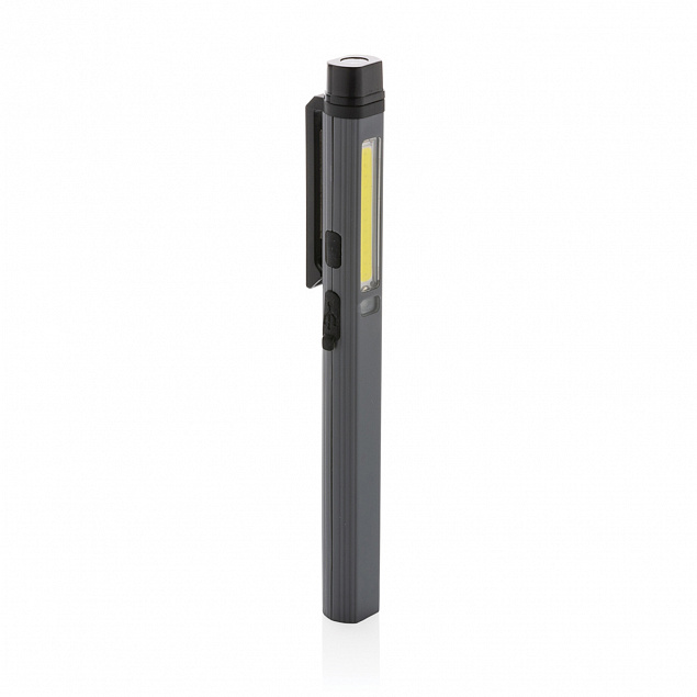 Фонарь-ручка Gear X из переработанного пластика RCS, COB и LED с логотипом в Балашихе заказать по выгодной цене в кибермаркете AvroraStore