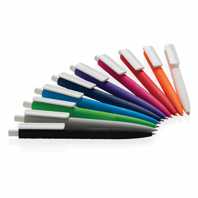 Ручка X3 Smooth Touch, зеленый с логотипом в Балашихе заказать по выгодной цене в кибермаркете AvroraStore
