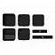 Ланчбокс MB Square, черный с логотипом в Балашихе заказать по выгодной цене в кибермаркете AvroraStore