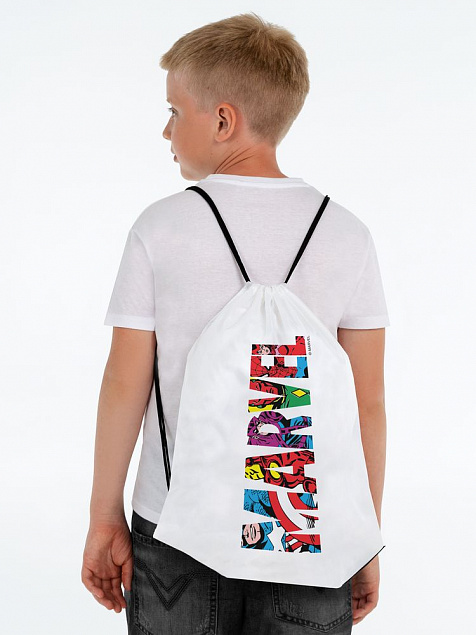 Рюкзак Marvel Avengers, белый с логотипом в Балашихе заказать по выгодной цене в кибермаркете AvroraStore