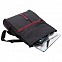 Сумка для ноутбука 2 в 1 twoFold, серая с бордовым с логотипом в Балашихе заказать по выгодной цене в кибермаркете AvroraStore