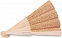 Деревянный веер с пробкой с логотипом в Балашихе заказать по выгодной цене в кибермаркете AvroraStore