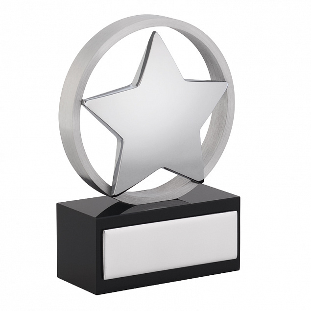 Статуэтка наградная "Звезда" с логотипом в Балашихе заказать по выгодной цене в кибермаркете AvroraStore