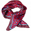 Платок Tourbillon Silk, бордовый с логотипом в Балашихе заказать по выгодной цене в кибермаркете AvroraStore