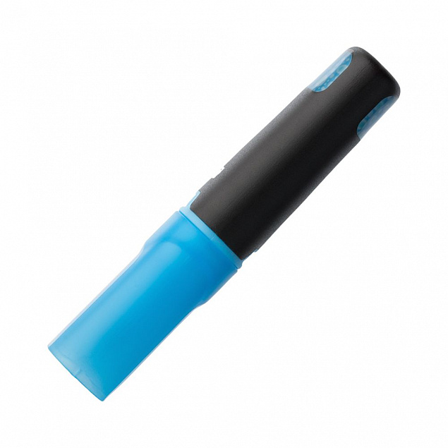 Маркер текстовый Liqeo Mini, голубой с логотипом в Балашихе заказать по выгодной цене в кибермаркете AvroraStore