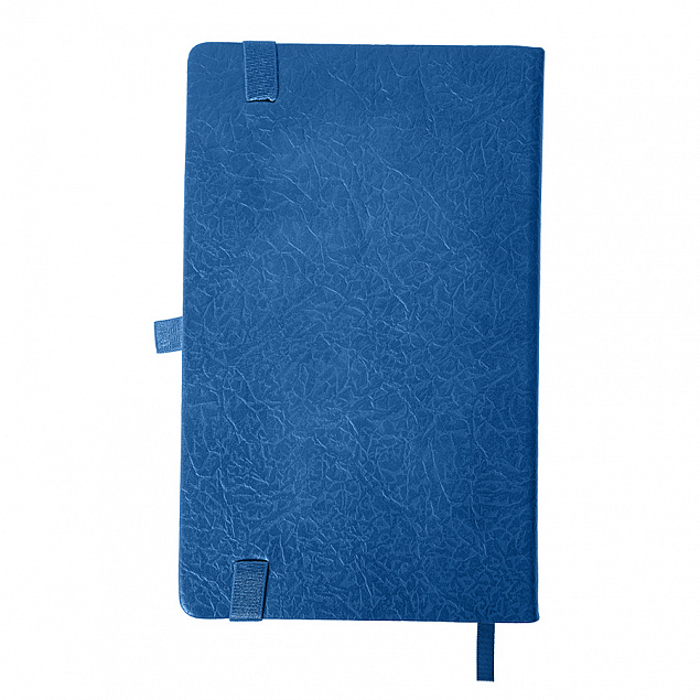 Ежедневник недатированный Starry , А5, синий, кремовый блок с логотипом в Балашихе заказать по выгодной цене в кибермаркете AvroraStore