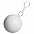 Дождевик в круглом футляре NIMBUS, белый с логотипом в Балашихе заказать по выгодной цене в кибермаркете AvroraStore